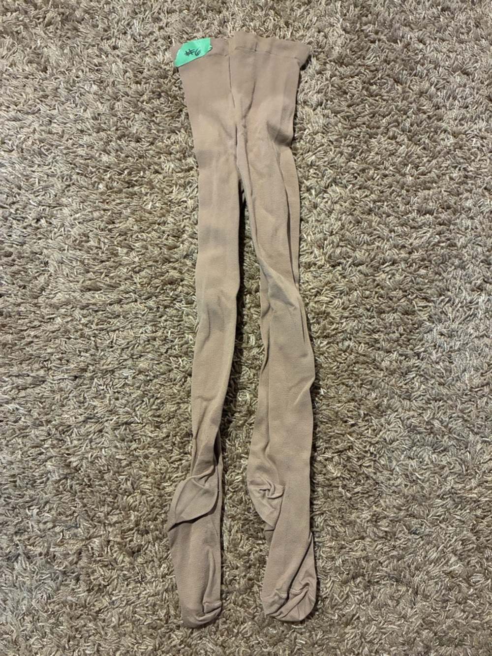 Girls Tan Dance Tights